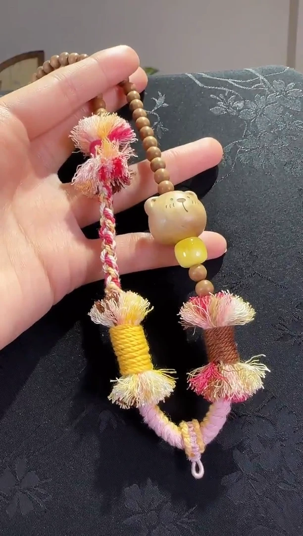 手串蜜蜡未镶嵌小熊款