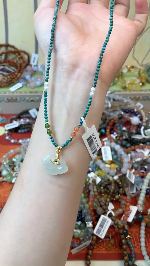 项链和田玉未镶嵌171