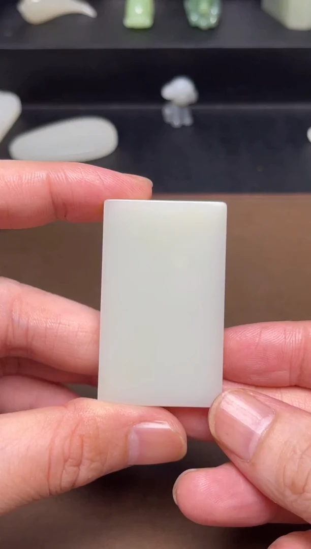 和田玉未镶嵌颈饰25 通