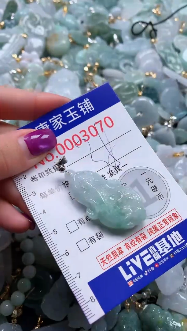 颈饰未镶嵌翡翠3070