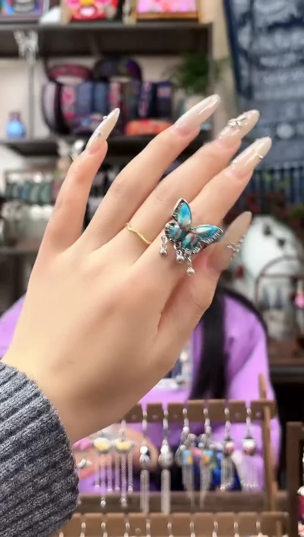 织绣民族风非遗老绣苗银饰品684