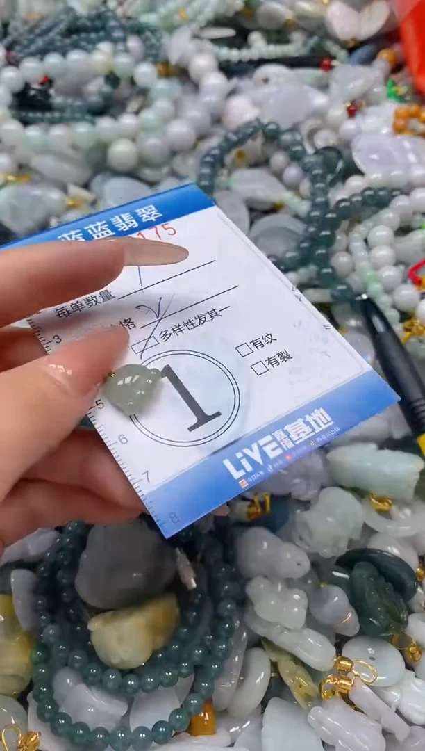 翡翠未镶嵌颈饰闪购0289175多样性发其一