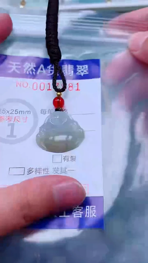 吊坠(不含链)未镶嵌翡翠1