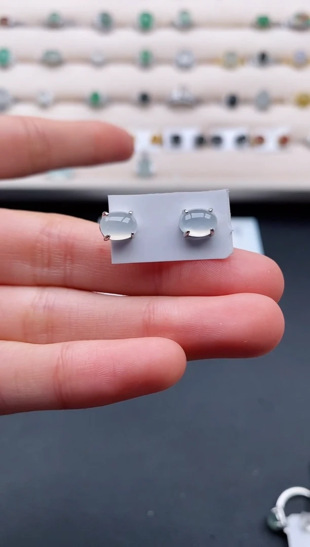 银S925镶嵌戒指翡翠11111111+6