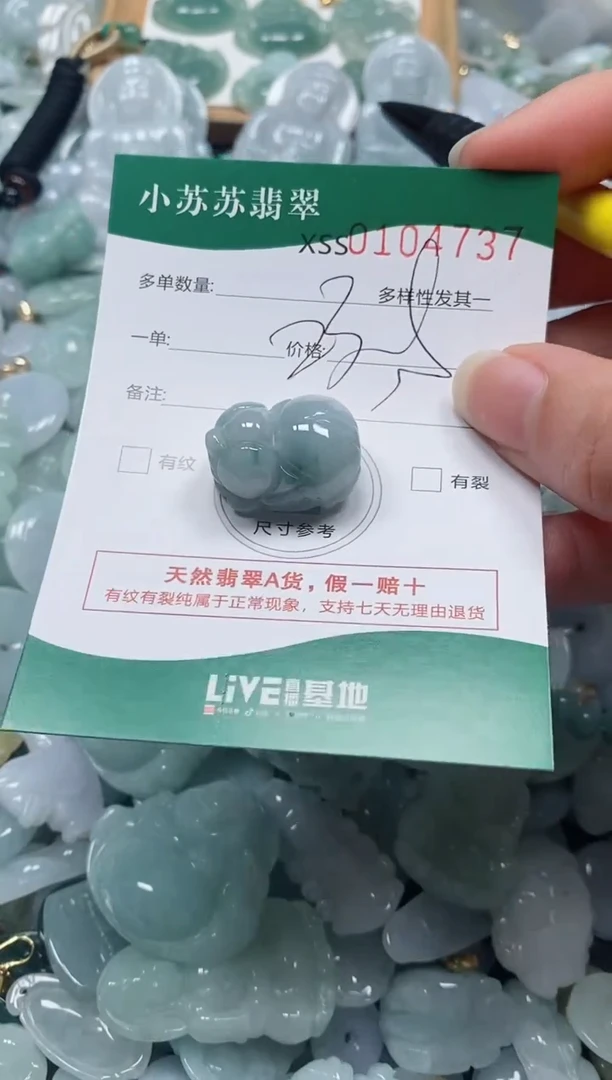 【闪购商品】翡翠颈饰未镶嵌闪购商品0104737