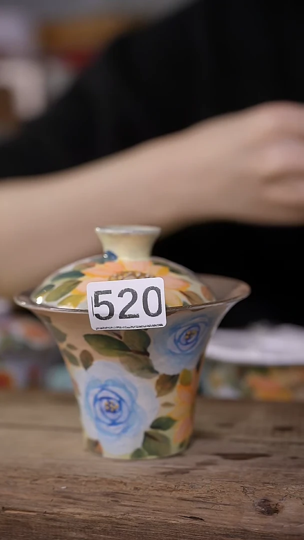 【闪购商品】瓷片油画风·彩绘·设计师石一款