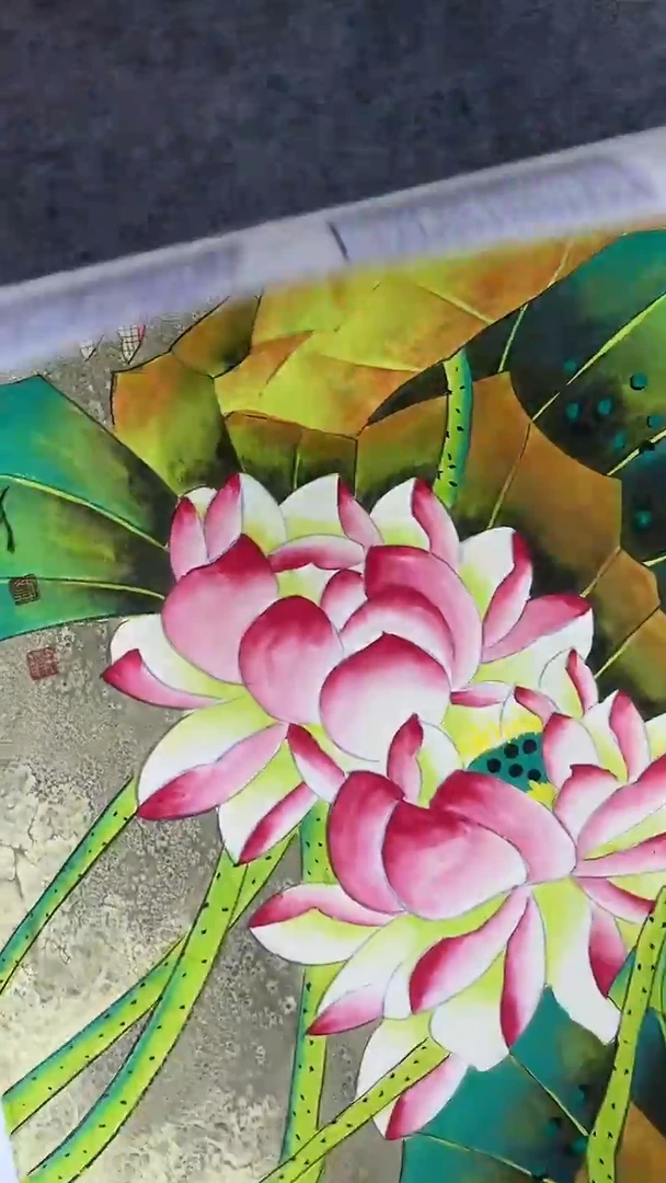 国画刘用华-2.7平尺-花鸟