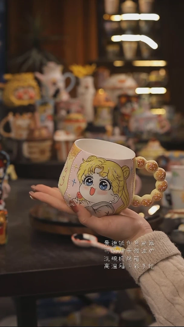 景德镇釉下彩绘设计师款式陶瓷