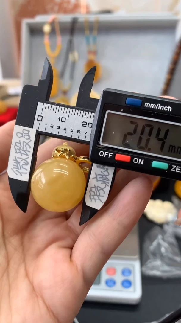 【闪购商品】琥珀珠宝奇石银S925镶嵌833