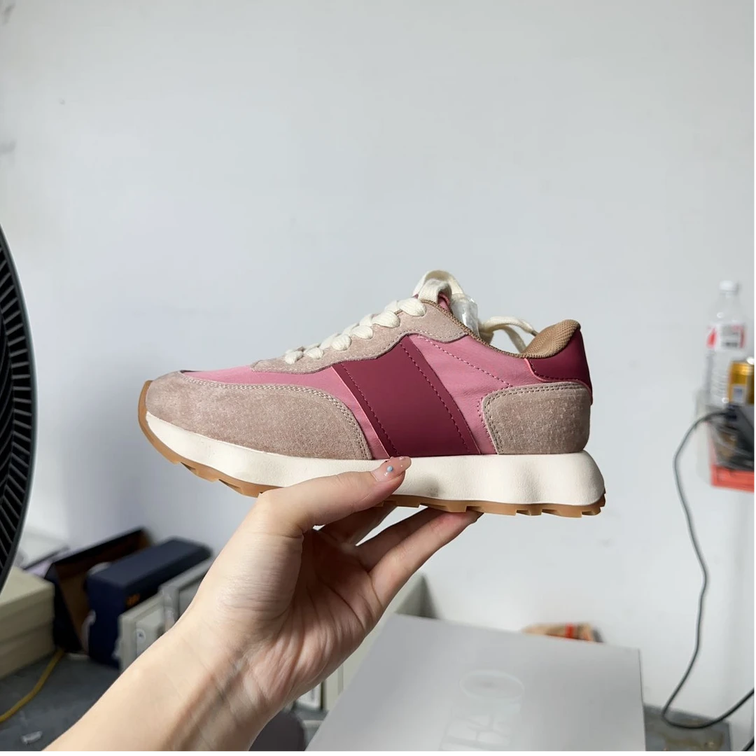 2019宝妈高端四季款舒适运动鞋粉色（温州宝妈鞋）