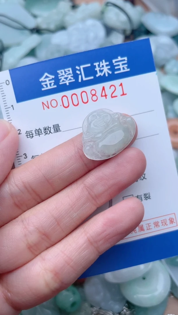 颈饰未镶嵌翡翠8421