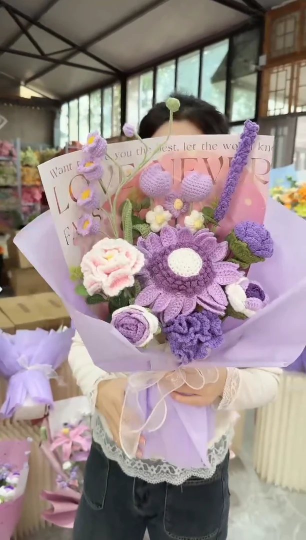 非遗手工定制花束，孤品清仓！！