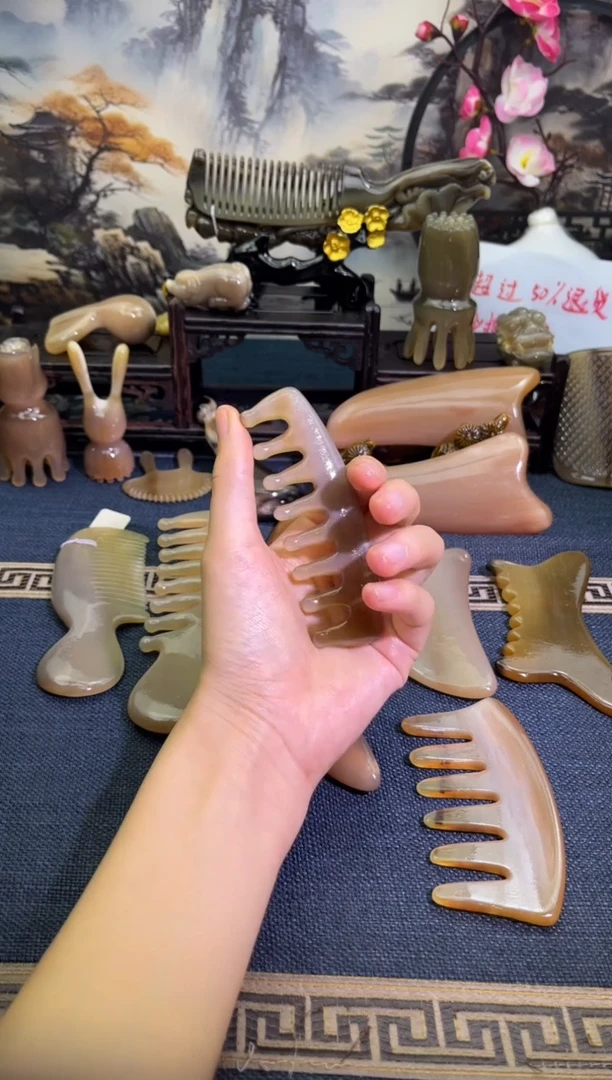 云南老白水开播捡漏水滴梳