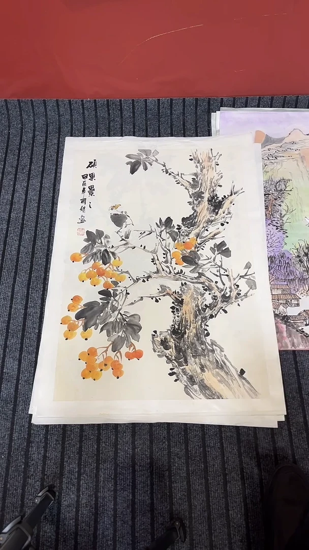 国画手绘国画高货 单品 单幅