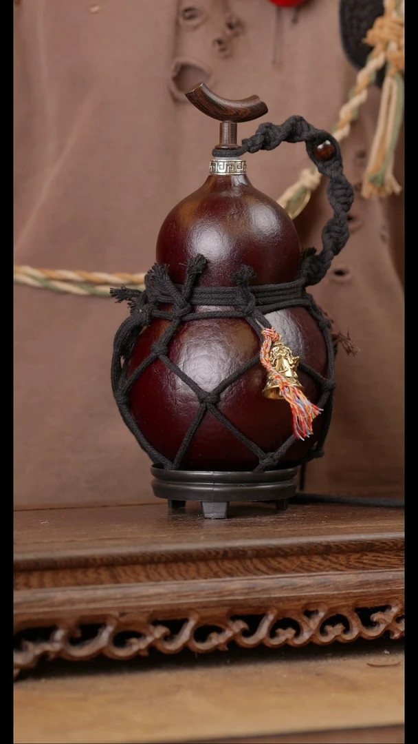 312号精品天然大漆酒葫芦一物一拍~