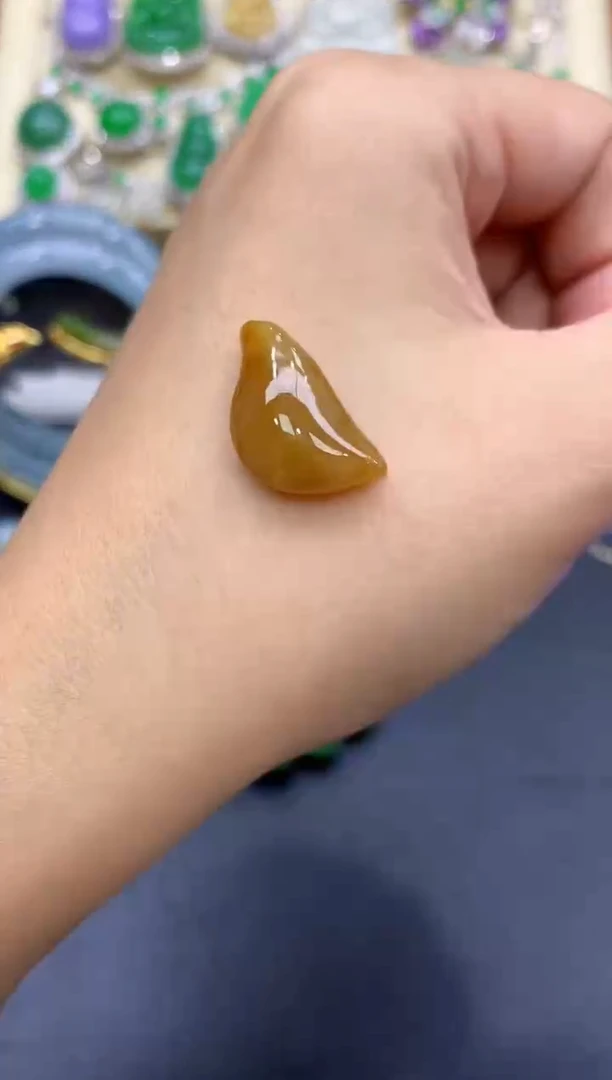颈饰未镶嵌翡翠133-中国好珍宝