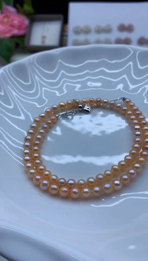 【闪购商品】淡水珍珠颈饰未镶嵌淡水珍珠项链