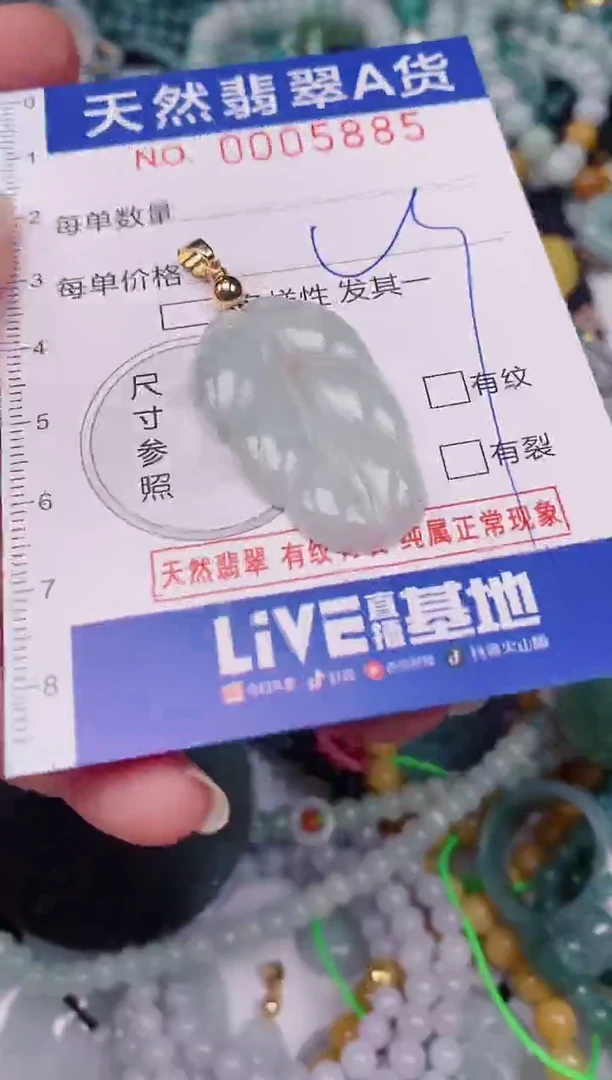 颈饰未镶嵌翡翠00005885