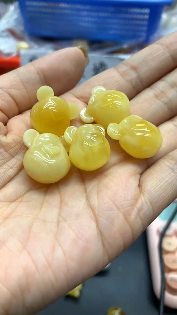 未镶嵌琥珀珠宝奇石1296多样性发其一默认有瑕