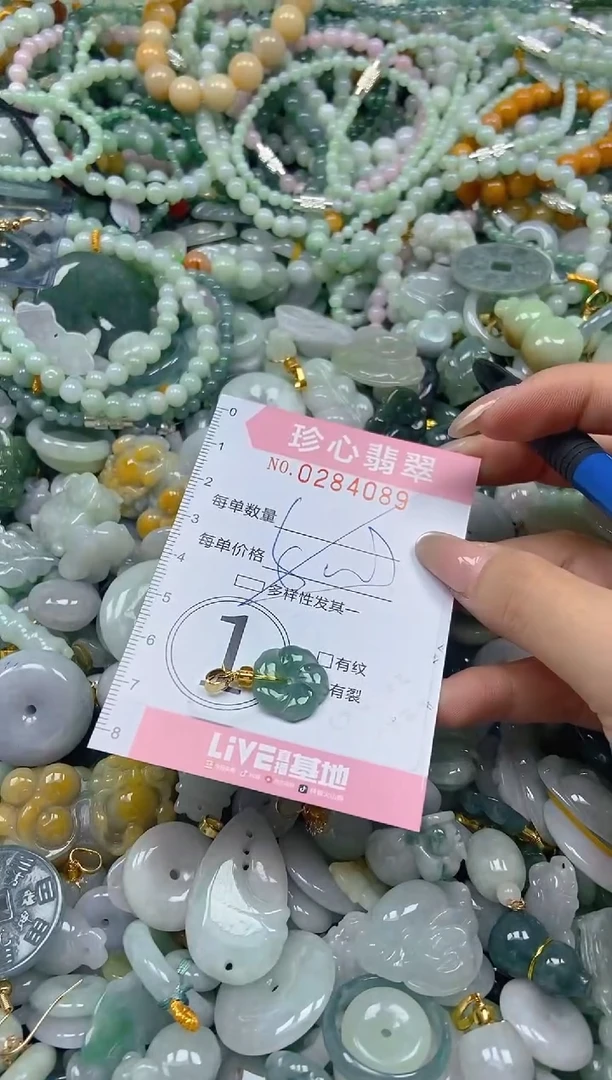 翡翠未镶嵌颈饰闪购0284089多样性发其一