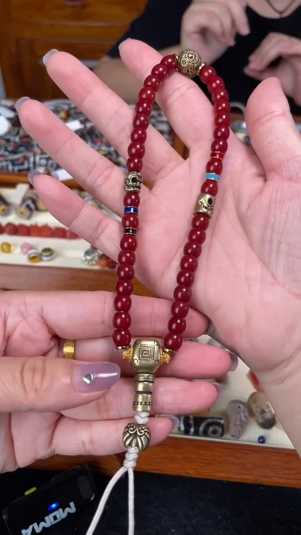 白玉菩提手串13菩提老型手持