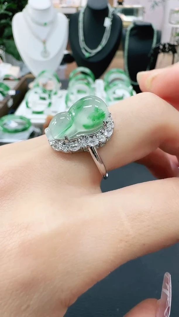 未镶嵌1石英质玉（非洲翠）/9416