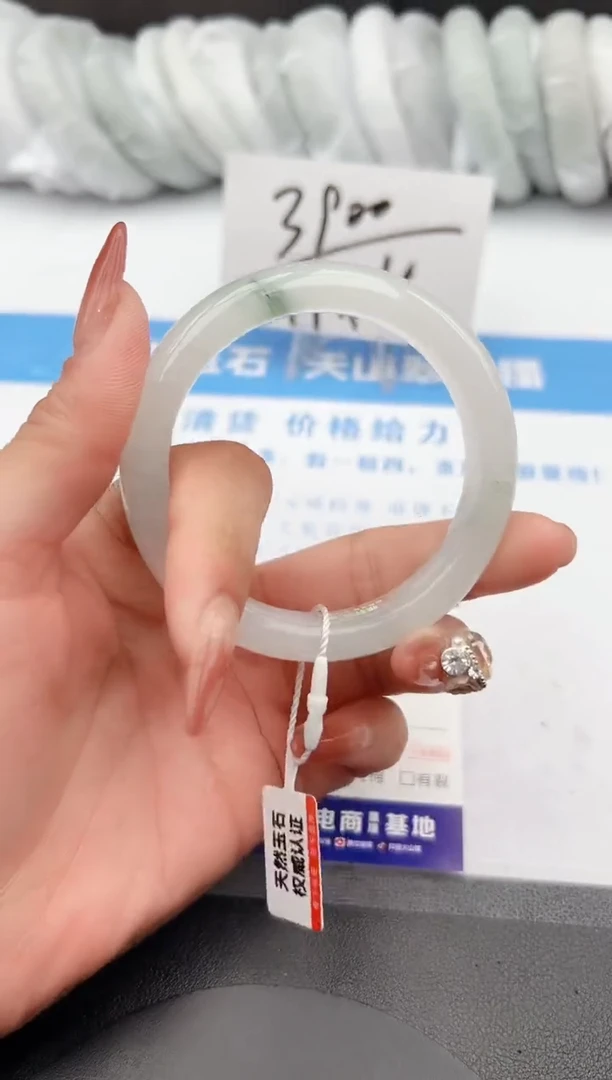 【闪购商品】石英质玉手镯未镶嵌z48-PA-56 57