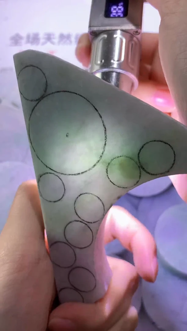 未镶嵌裸石翡翠天然缅甸翡翠FC581