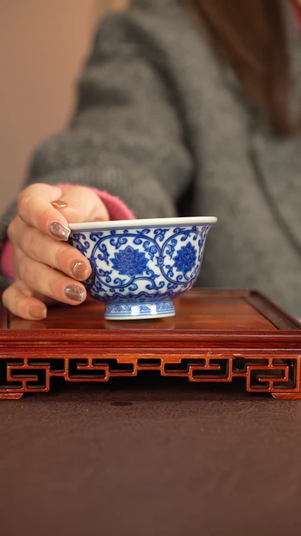 【闪购商品】杯子刘建锋窑景德镇手工手绘陶瓷-