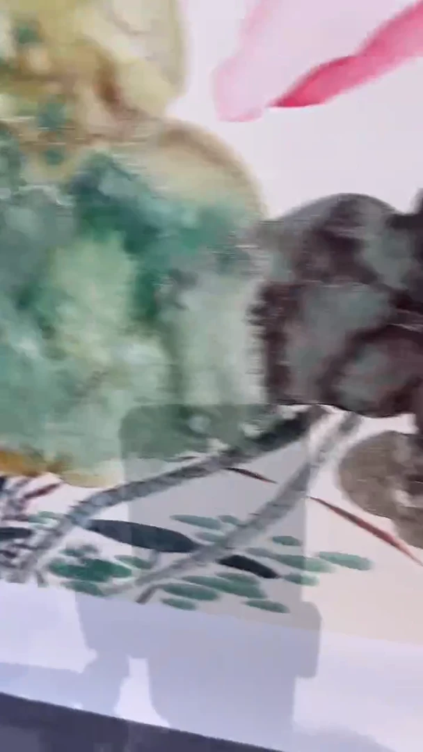 国画李纲-2.7平尺-国画作品