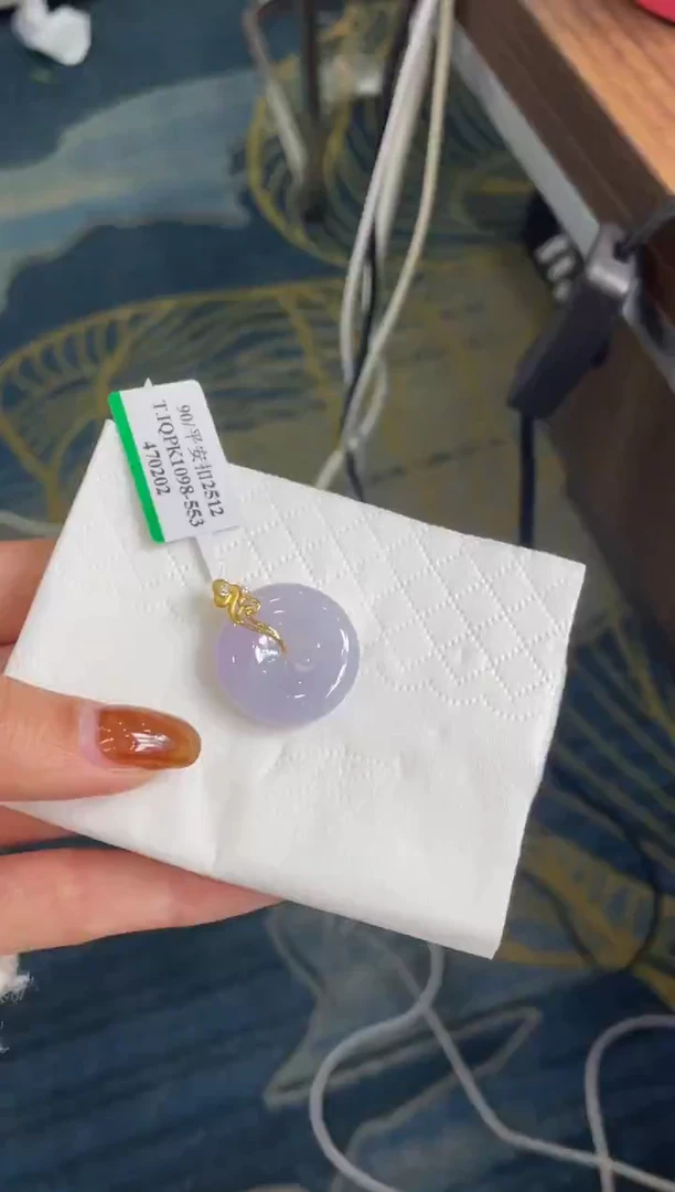 18K金镶嵌定制翡翠DDJ44141