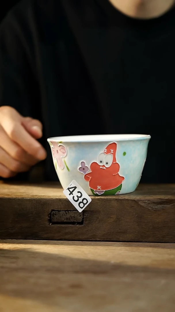 瓷片开播福利！！不顾一切之落单福利！！手绘卡通饭碗