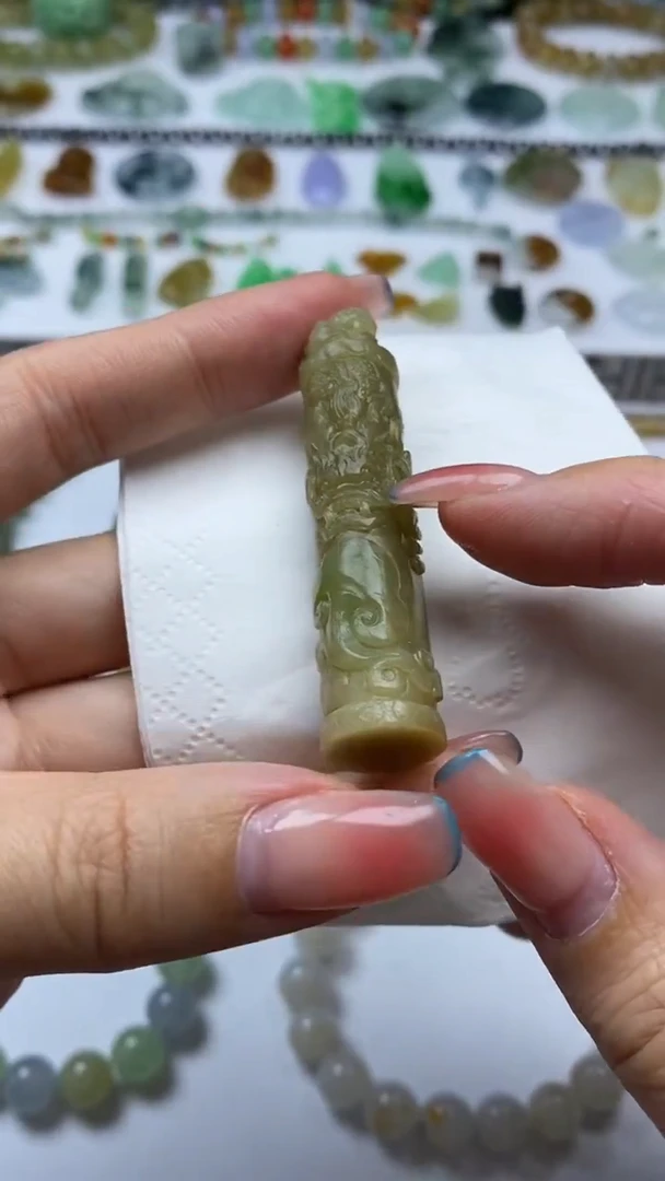 未镶嵌定制翡翠毛货定制不退不换