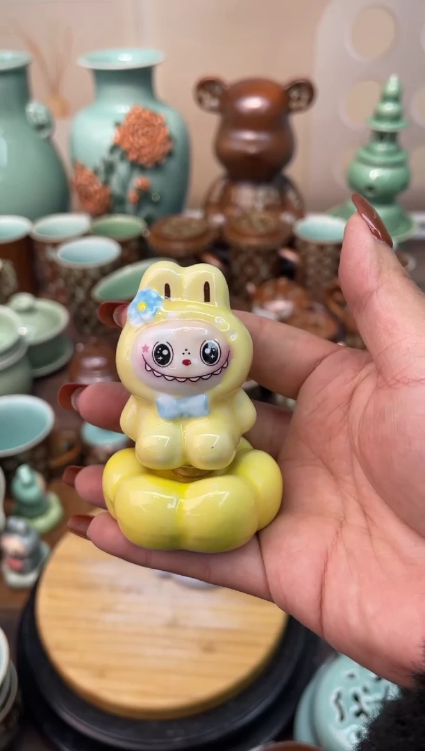 瓷特价福利 微瑕 慧仙青瓷