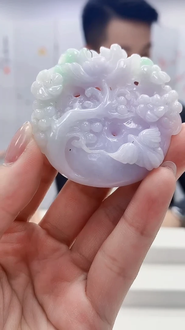 定制翡翠未镶嵌4946lr-毛货挂件16