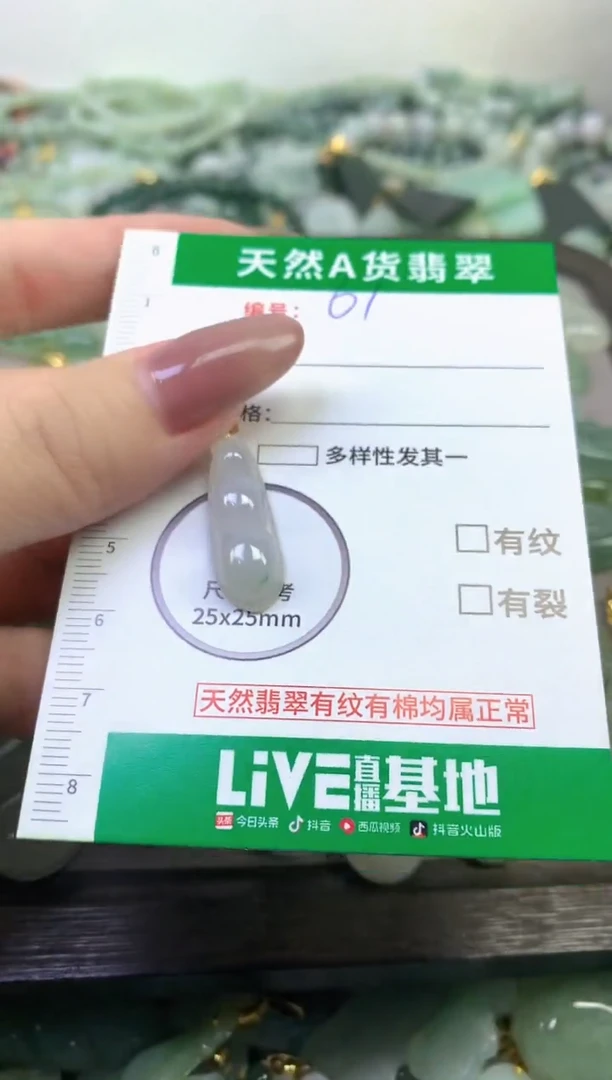 颈饰未镶嵌翡翠纯天然缅甸A货翡翠