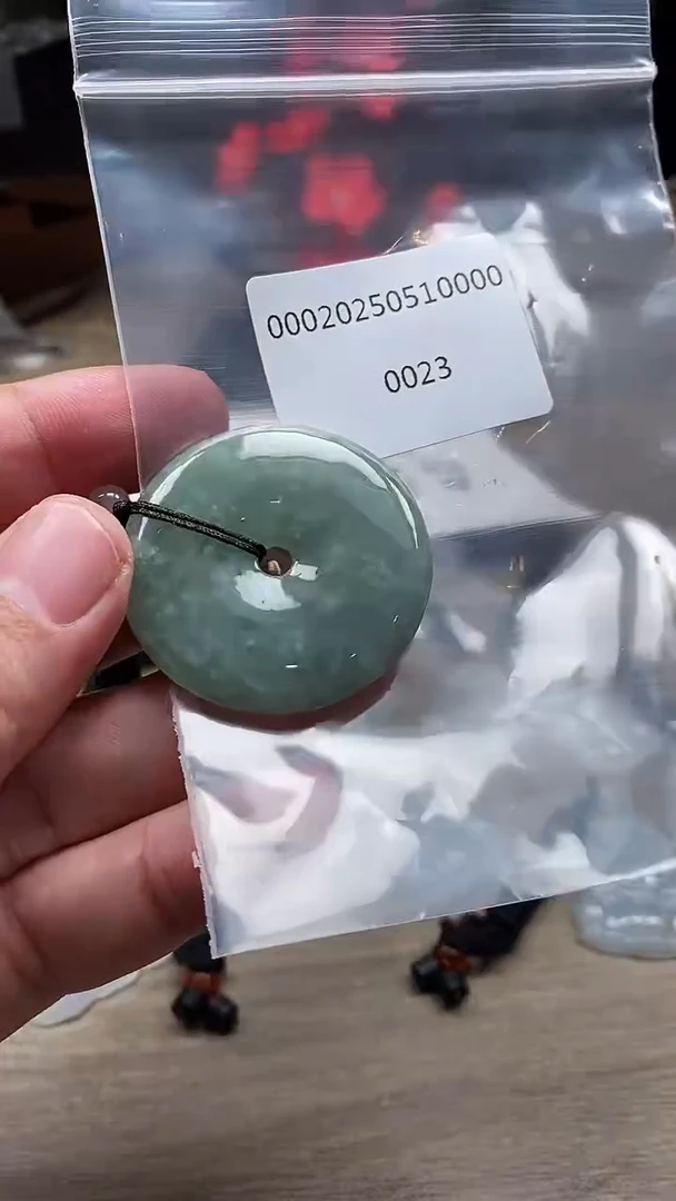 翡翠未镶嵌颈饰00020250510000