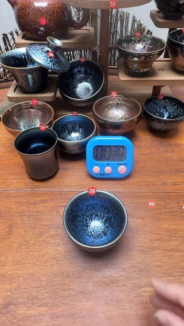 茶盏浅**福39号建盏工匠茶器