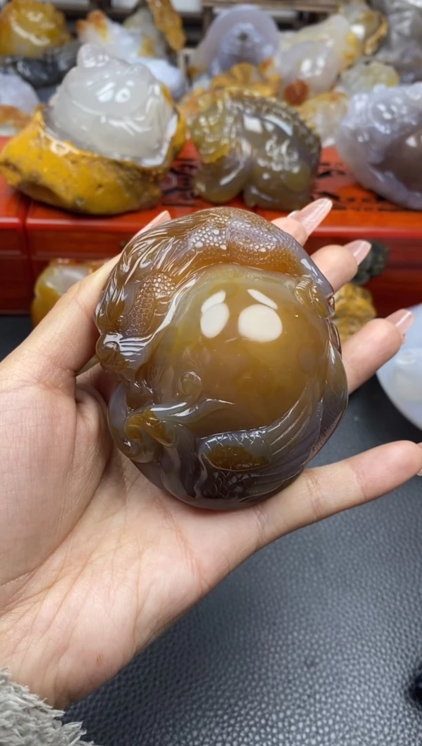 【闪购商品】玛瑙/玉髓手把未镶嵌00