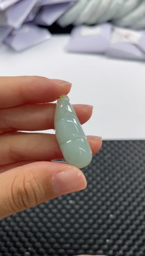 颈饰未镶嵌翡翠8355 豆子