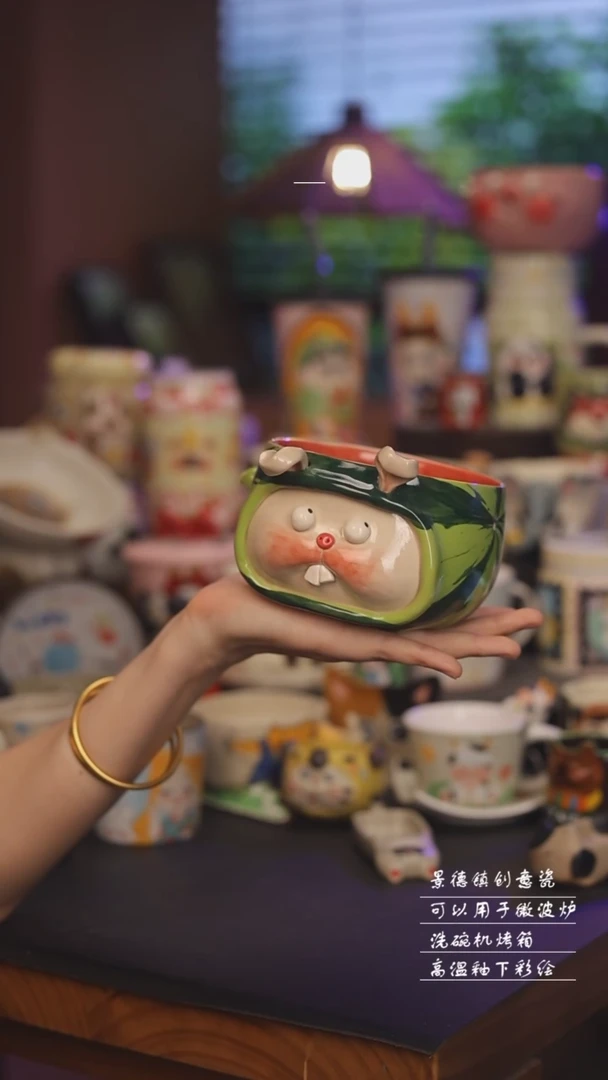 景德镇可爱设计师款陶瓷
