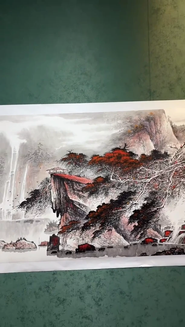 国画周建真老师绘画作品（送印屏带证书）4-24