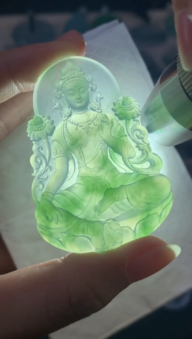 未镶嵌定制翡翠Q56|（不退换）39800