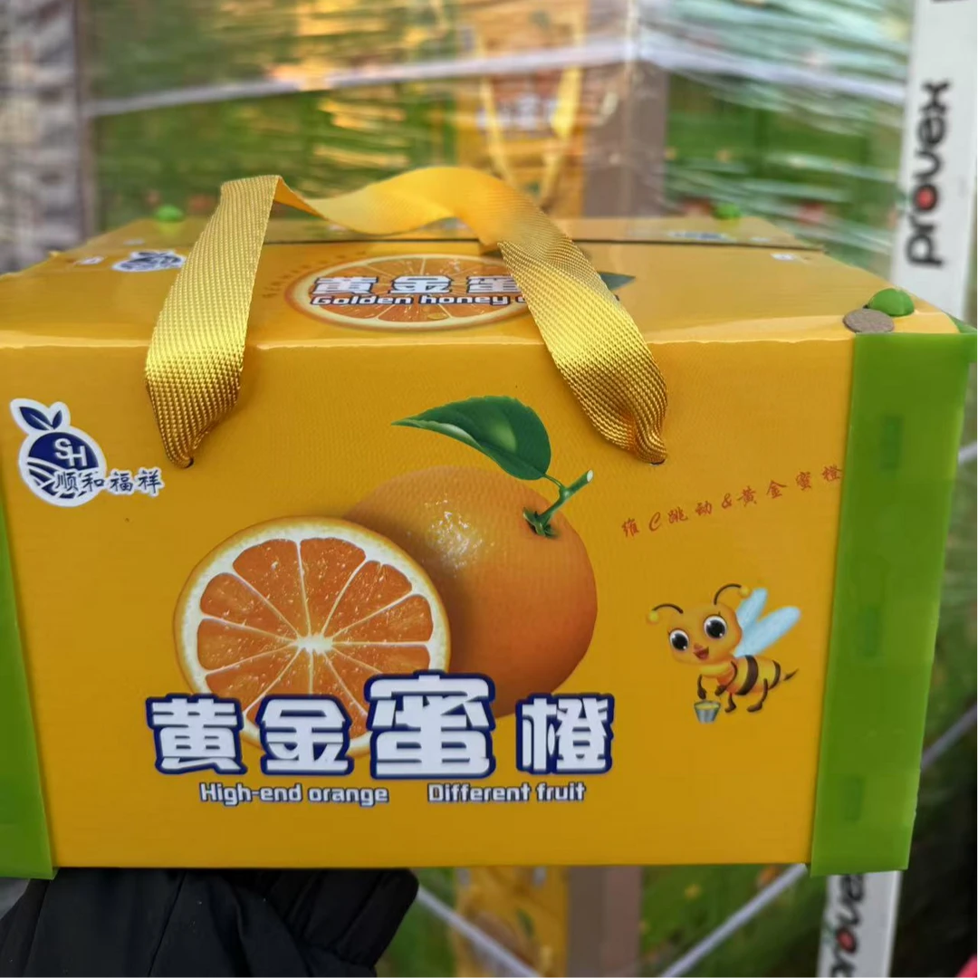 【小箱】黄金蜜橙甜橙  新鲜爆汁水分足 带箱5斤左右