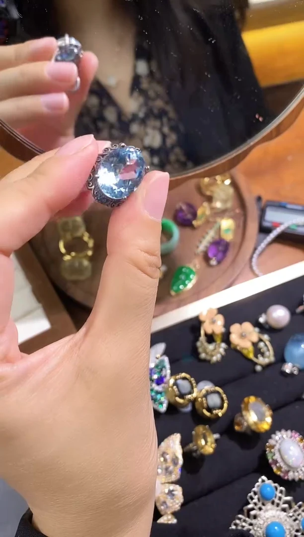 非金属无复古戒指