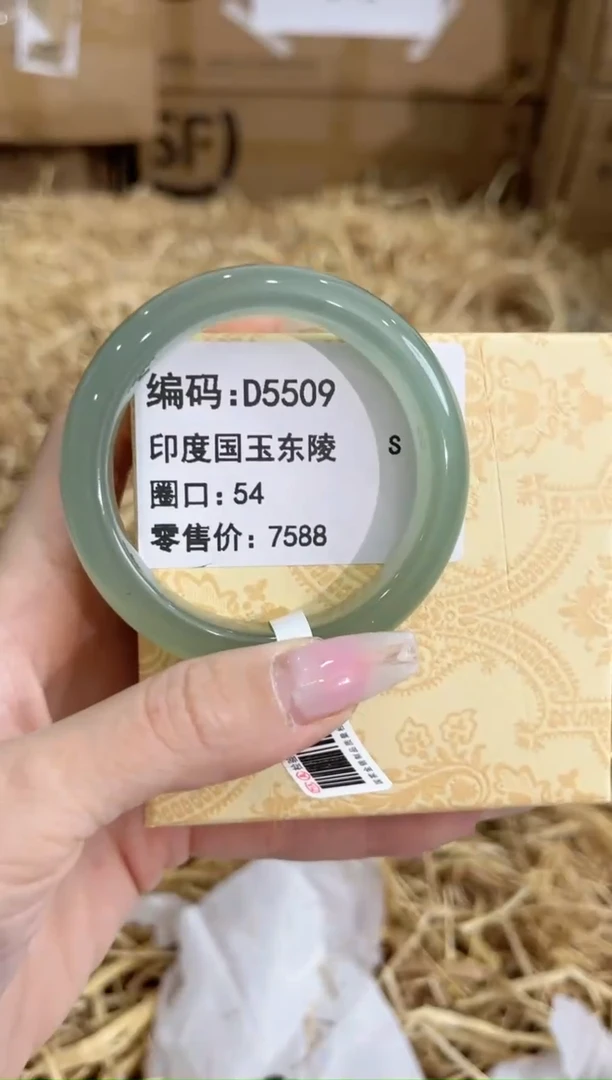 未镶嵌手镯石英质玉D5509
