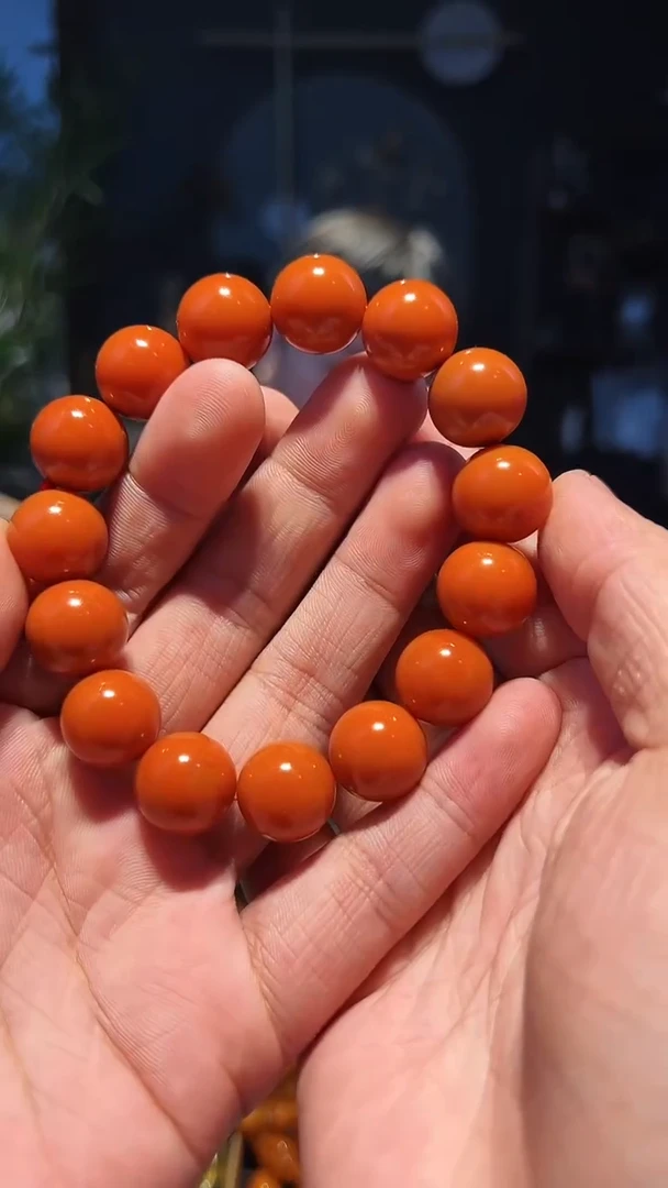 【闪购商品】南红玛瑙手串未镶嵌15+(柿1000)