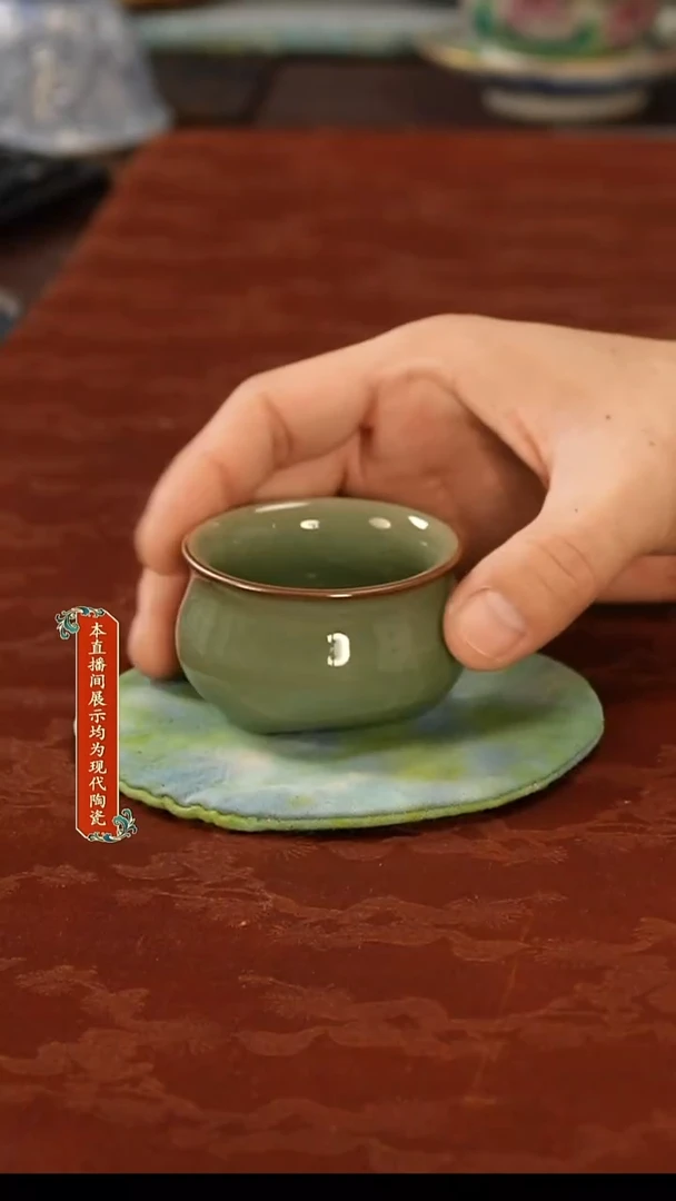 陶瓷景德镇手工手绘卡哇伊美器