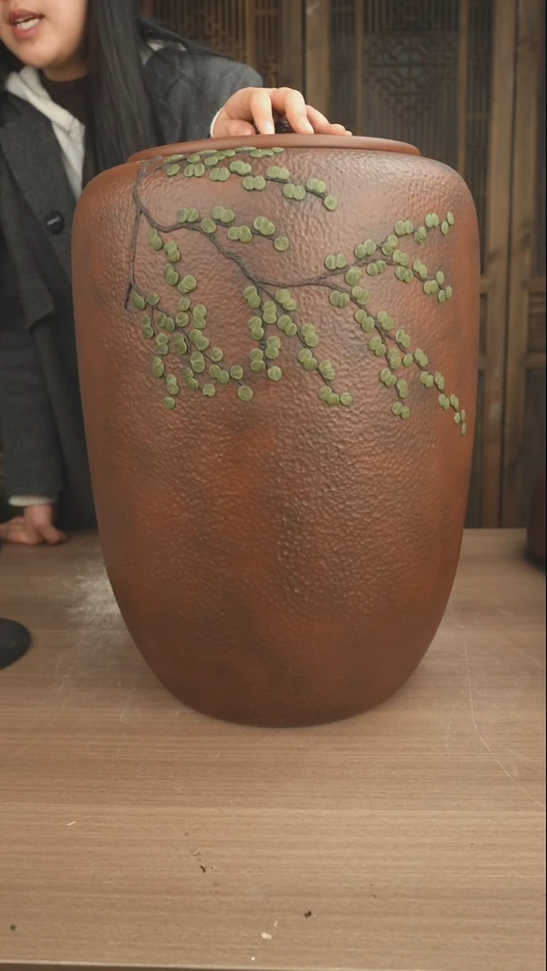 罐云南建水紫陶茶缸