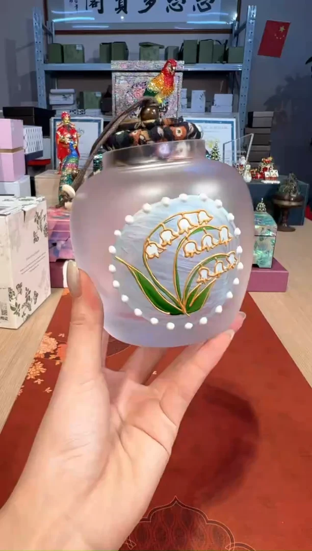 【闪购商品】杯203铃兰茶叶罐